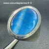 Chevalière en Labradorite "Taille 64" (réf bla13) – Image 2