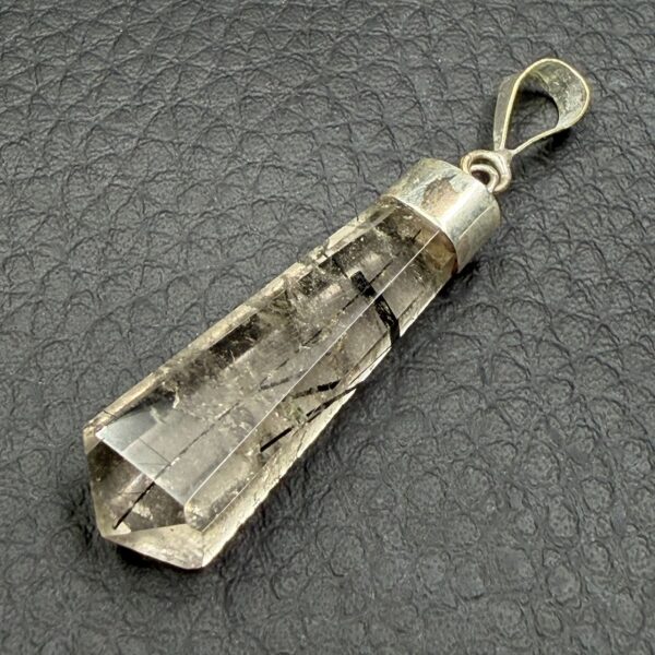 Pendentif Quartz Tourmaline du Brésil (réf pqt12) – Image 3