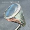 Chevalière en Labradorite "Taille 64" (réf bla13) – Image 3