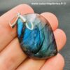 Pendentif Labradorite Bleu Lagon (réf lbl38) – Image 4