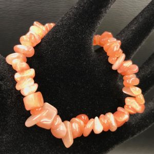 Bracelet chips en pierre soleil de Norvège