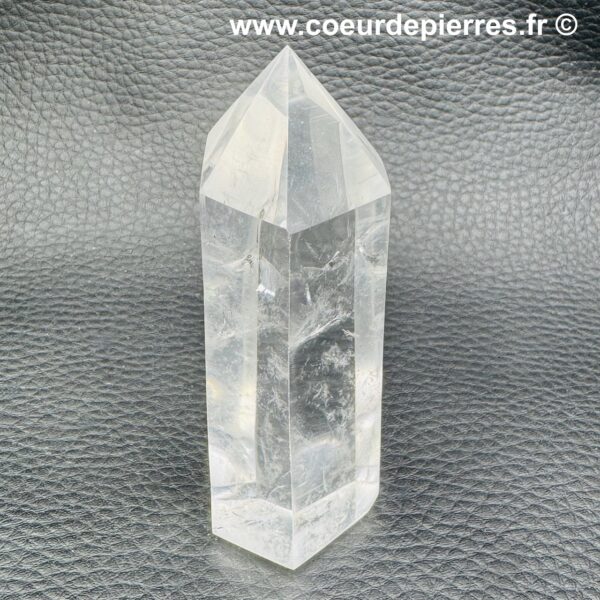 Prisme de cristal de roche du Brésil (réf cr16) – Image 2