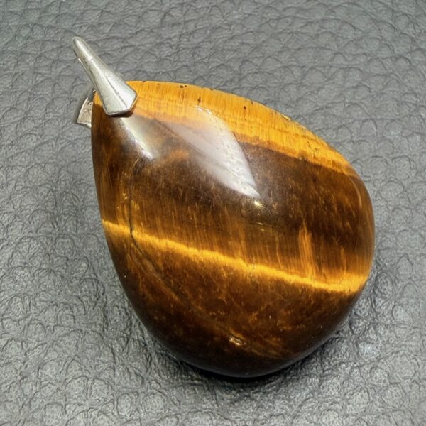 Pendentif Oeil de Tigre d’Afrique du Sud (réf pot1) – Image 2