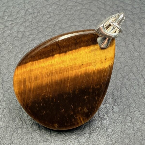 Pendentif Oeil de Tigre d’Afrique du Sud (réf pot1) – Image 3