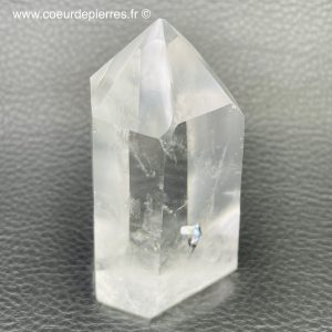 Grand prisme de cristal de roche de 0,102kg (réf cr15)