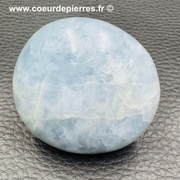 Galet en calcite bleue de Madagascar (réf gcb1) – Image 2