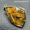 Pendentif en Quartz Rutile du Brésil (réf qr1) – Image 2