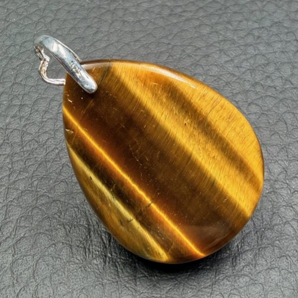 Pendentif Oeil de Tigre d'Afrique du Sud (réf pot2) – Image 2