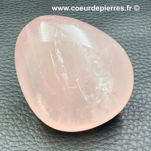 Galet en Quartz Rose