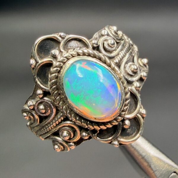 Bague en Opale Welo "taille 55" (réf bo11) – Image 2