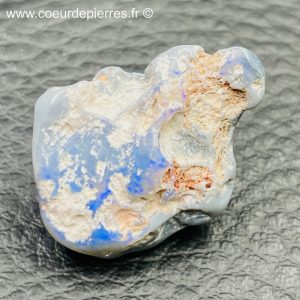 Opale brute sur gangue de Lightening Ridge 16 carats (réf oba2)