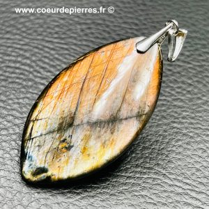 Pendentif labradorite spectrolite de Madagascar (réf lps5)