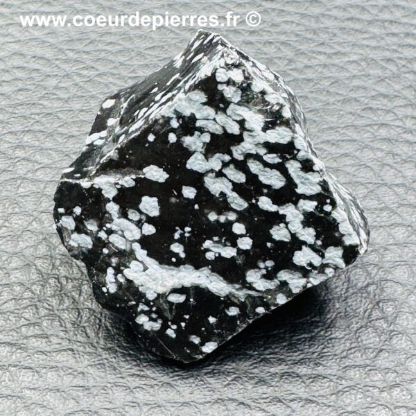 Obsidienne Flocon de Neige brute (réf ofn1) – Image 2