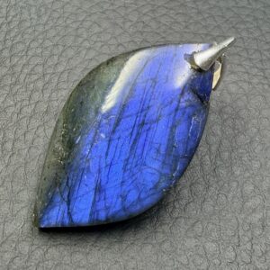 Pendentif Labradorite Bleue Abyssal