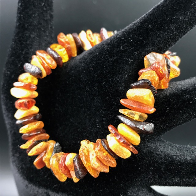 Bracelet en ambre de la mer Baltique (réf bab2)