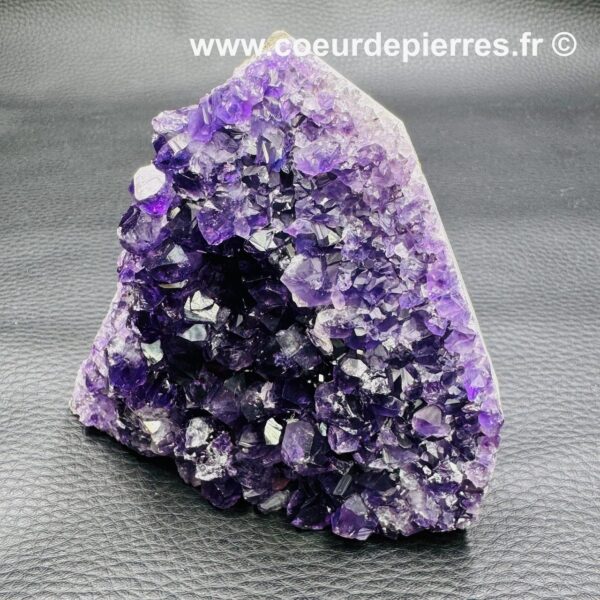 Améthyste d’Uruguay en druse 0,423kg (réf ga8) – Image 2