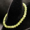 Bracelet en Péridot d'Egypte "perles 5 mm" – Image 5