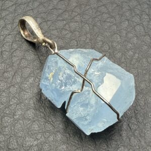 pendentif aigue marine