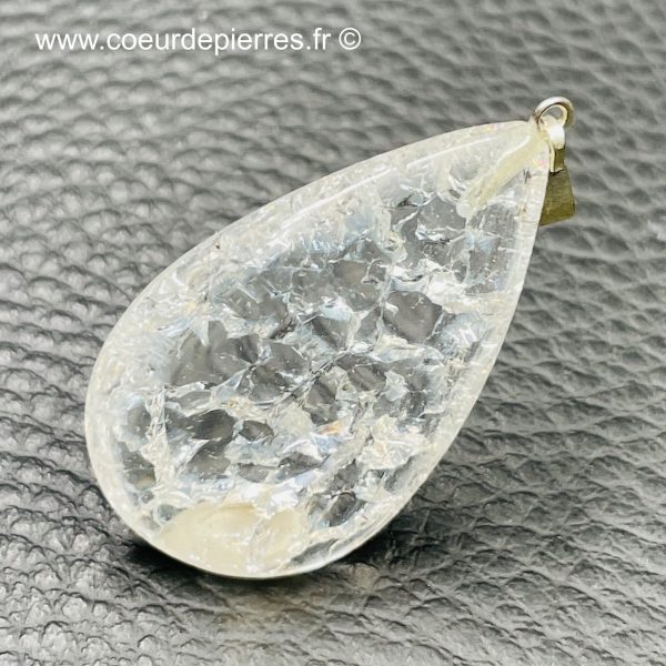 pendentif en cristal de roche