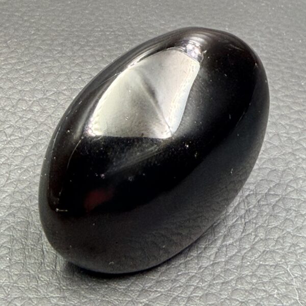 Obsidienne Noire "galet" du Mexique (réf ob5) – Image 3