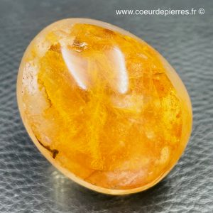 Galet en quartz hématoïde de Madagascar (réf gqh2)
