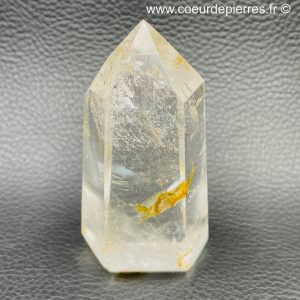 Prisme de cristal de roche du Brésil (réf cr5)
