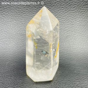 Prisme de cristal de roche du Brésil (réf cr5)