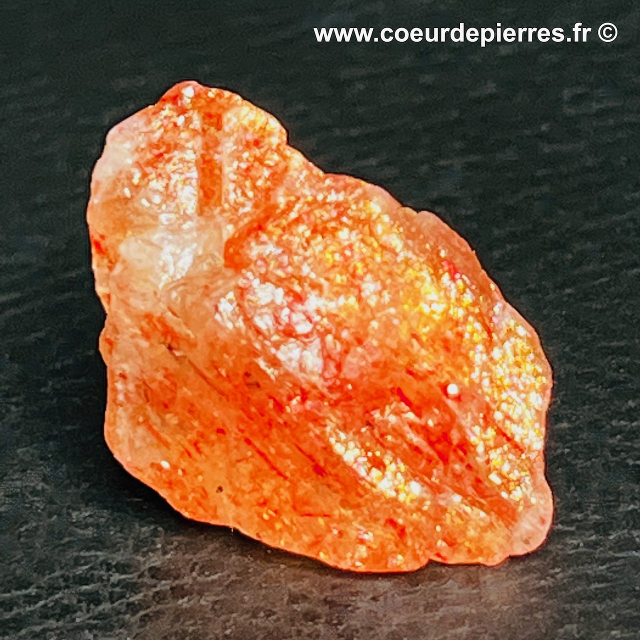 Pierre soleil brute « héliolite » de Norvège (réf psb4)