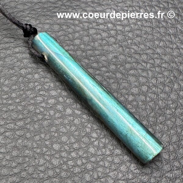 Pendentif Labradorite Bleu Lagon de Madagascar (réf lbl45) – Image 4