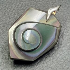 Pendentif Obsidienne Oeil Célèste