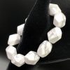 Bracelet en Howlite "pierres facettés" (réf bh3) – Image 4
