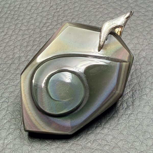 Pendentif Obsidienne Oeil Céleste « suprême » Mexique (réf ooc31) – Image 3