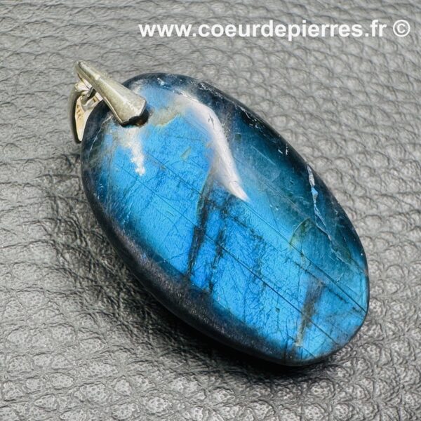 Pendentif Labradorite Bleue Abyssal
