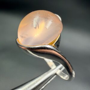 Bague en Quartz Rose
