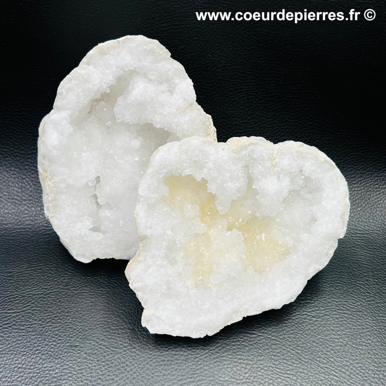 Géode de cristal de roche du Maroc de 1,800kg (réf gcr4)