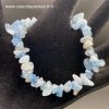 Bracelet Aigue Marine du Pakistan "chips" – Image 2