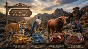 L'Oeil de Tigre Les Secrets de ses Variantes Naturelles (Oeil de Faucon, Oeil de Taureau et Oeil de Fer)
