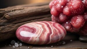 La Rhodochrosite Vertus d’une Pierre Rose