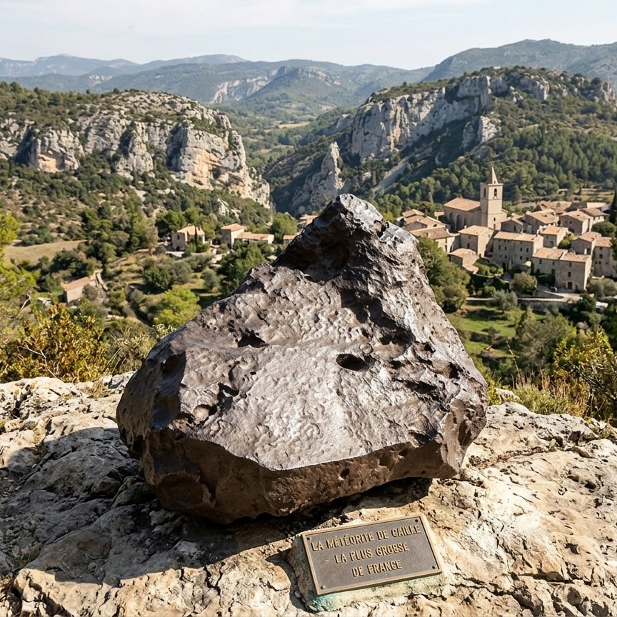 La plus grosse météorite de France : L'énigme de La Caille