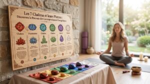 Les 7 Chakras et leurs Pierres