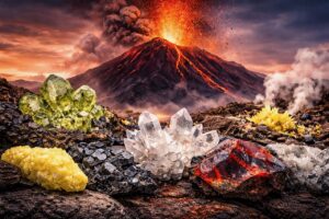 Les Minéraux Volcaniques