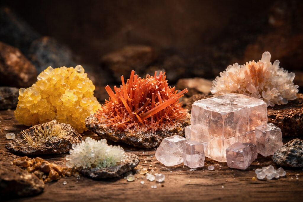 Les Minéraux les plus Fragile