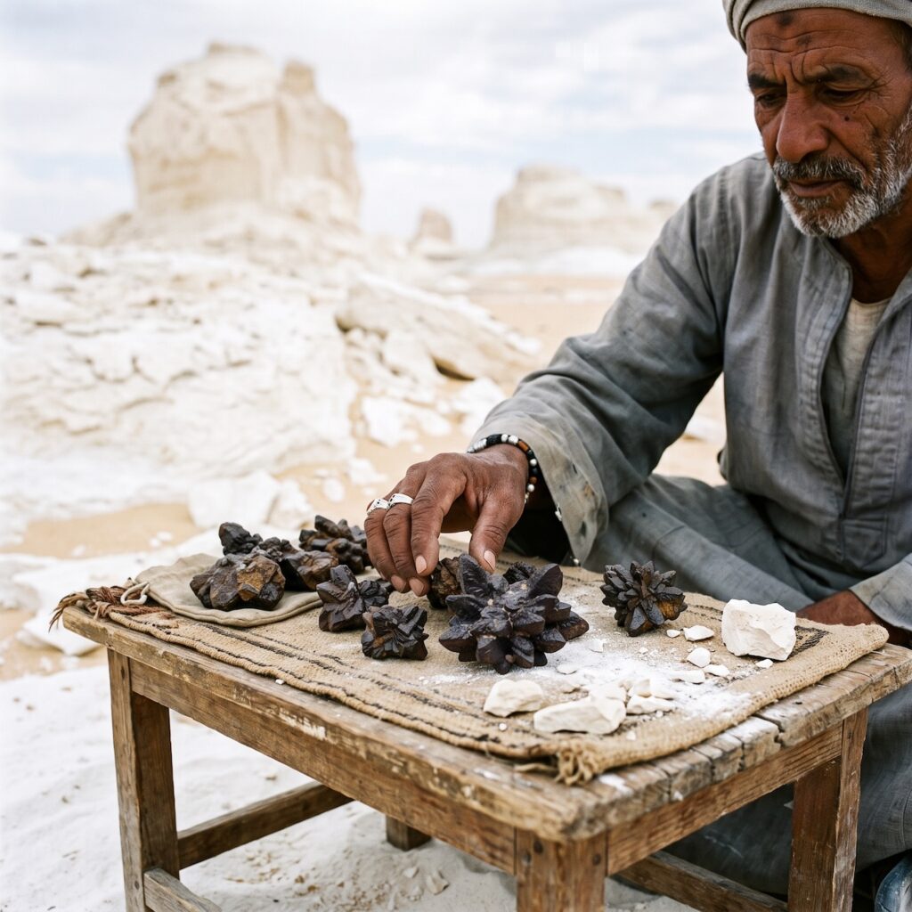 Les Proophecy Stone, les larmes noires du Désert Blanc
