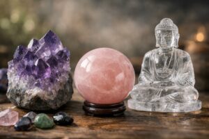 Minéraux bruts polis ou sculptés l'énergie des pierres