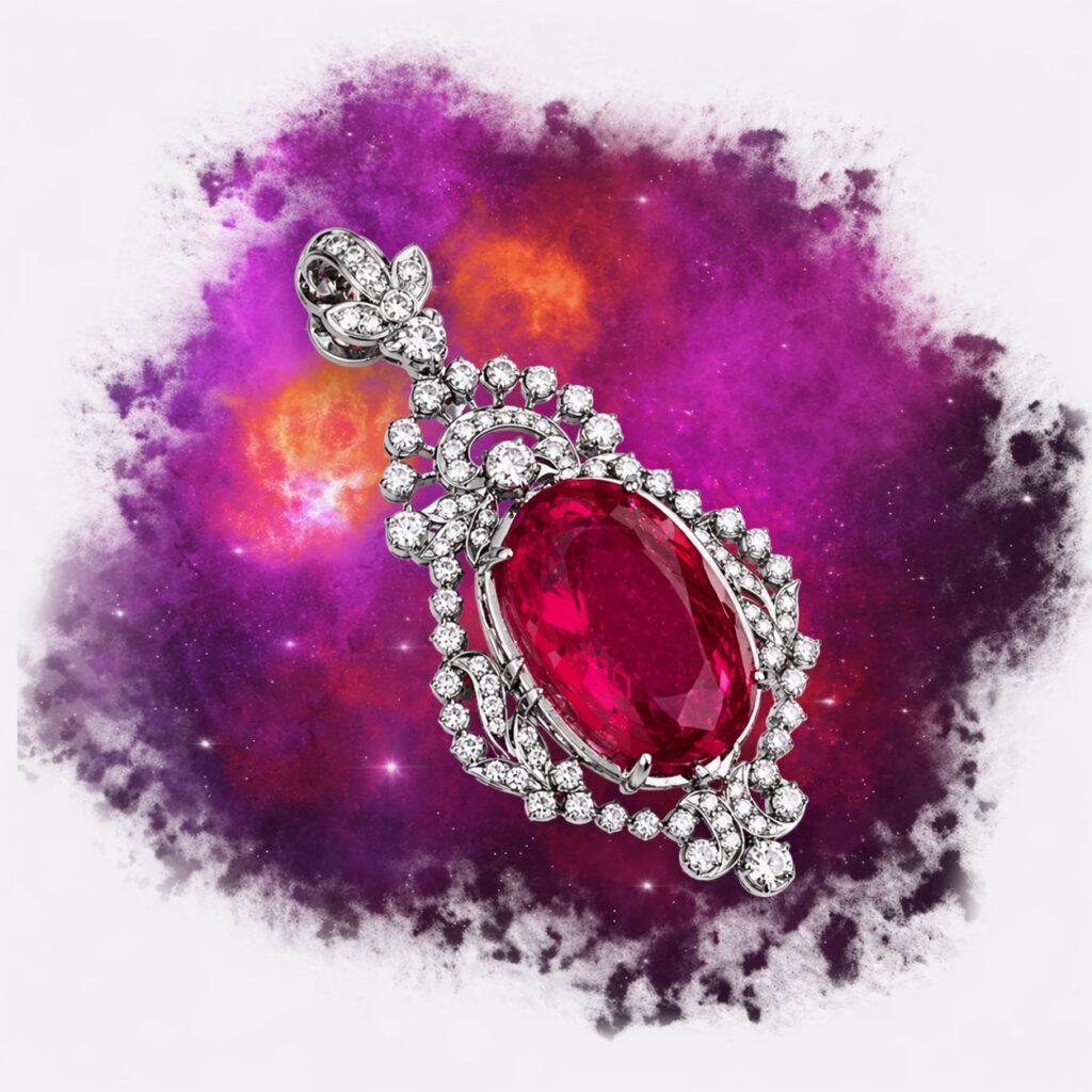 Pendentif Rubis