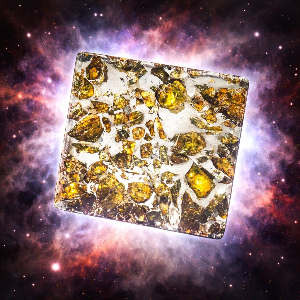 Péridot Olivine Pallasite Météorite