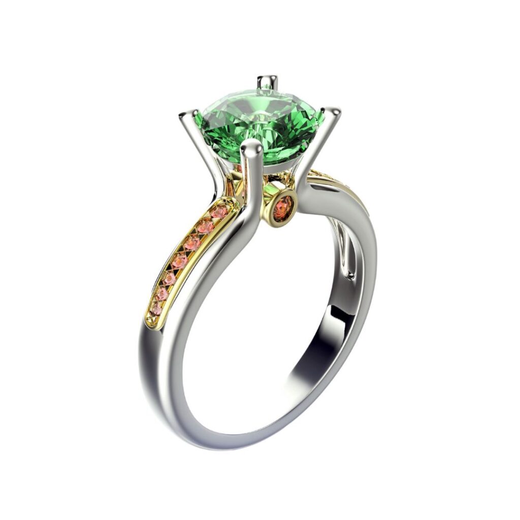 Bague en Péridot
