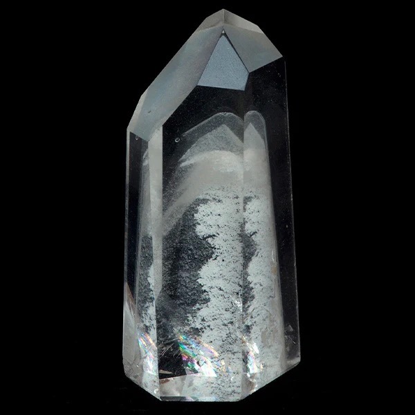 Prisme cristal de roche avec fantome