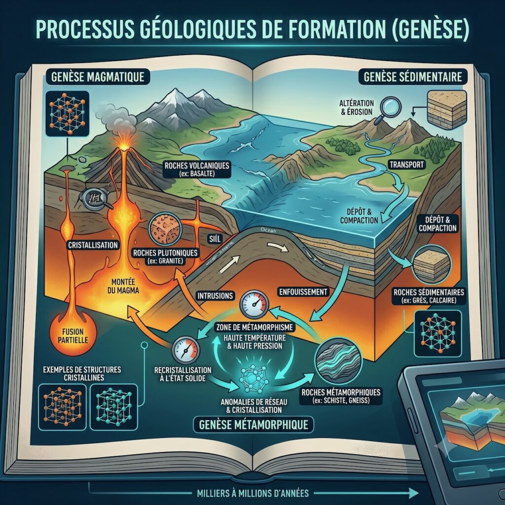 Processus géologiques de formation