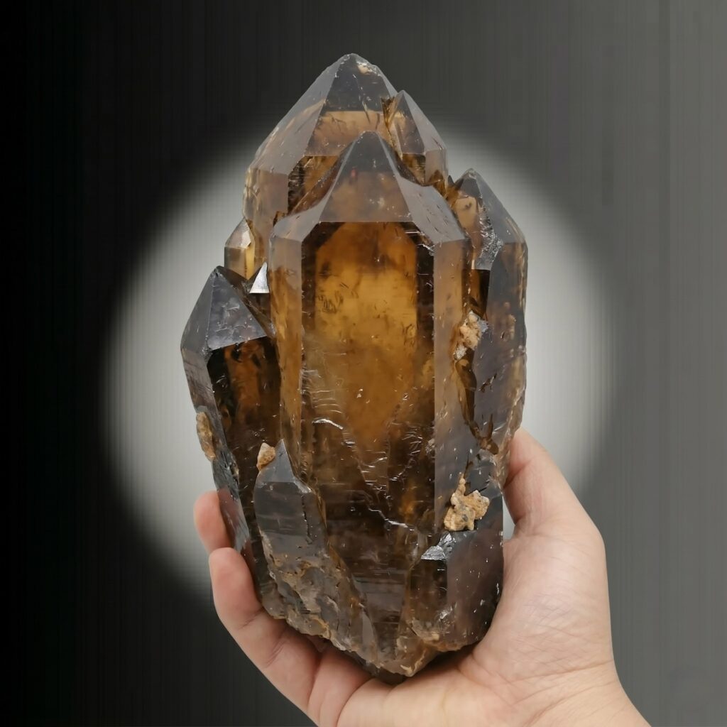 Quartz Fumé du Mont Blanc